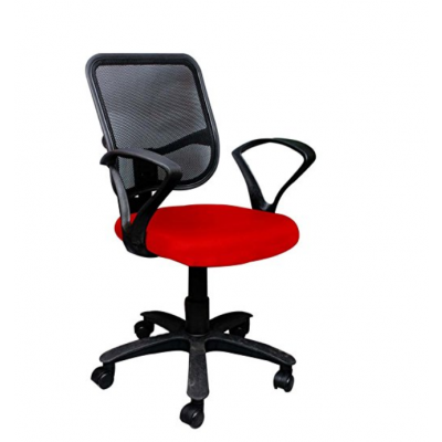 Net Back Office Chair Red